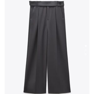 Zara Limited Edition Wool blend Tailored Trousers